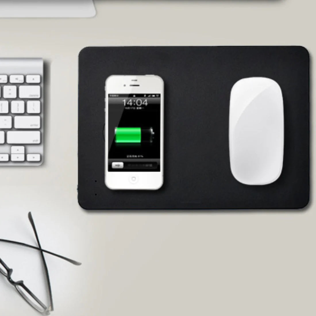 Superpower Pad 2 In 1 iPhone Wireless Charger; And Mouse Pad